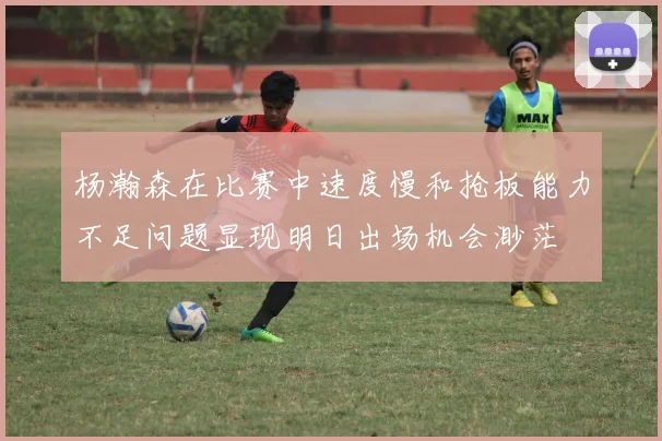 杨瀚森在比赛中速度慢和抢板能力不足问题显现明日出场机会渺茫